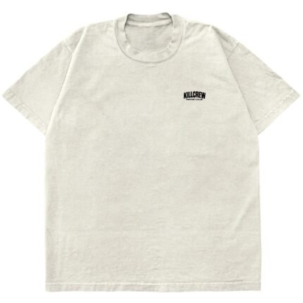 Killcrew Relaxed Fit Rigorous Training T-Shirt CreamBlack