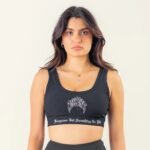 Killcrew Ribbed Sports Bra - Black