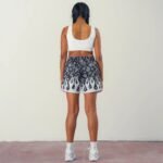 Killcrew Ribbed Sports Bra - White