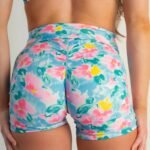 Killcrew Scrunch Biker Shorts Blossom