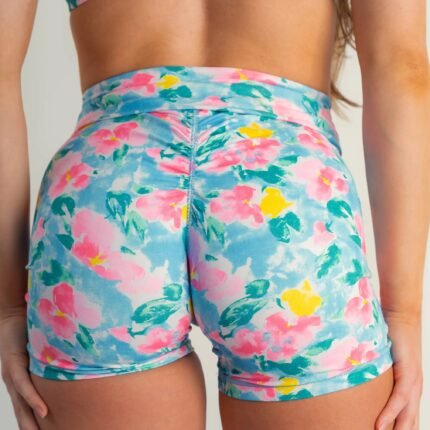 Killcrew Scrunch Biker Shorts Blossom