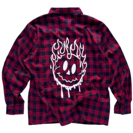 Killcrew Smiley Flannel - Red