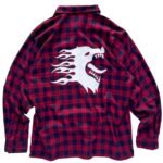 Killcrew War Wolf Flannel - Red