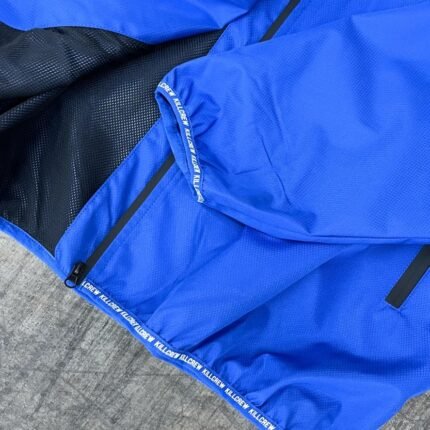 Killcrew Wolf Quick Dry Windbreaker - Blue White
