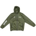 Killcrew Wolf Quick Dry Windbreaker - Olive White