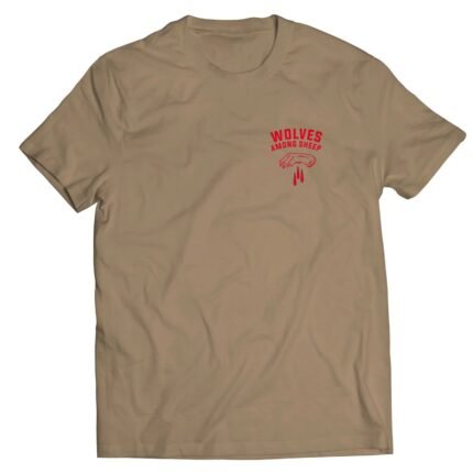 Killcrew Wolves Among Sheep T-Shirt V2 - Sand