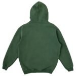 Oversized Lux Script Hoodie - Green Gold
