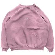 Oversized Lux Simple Crewneck - Rosé