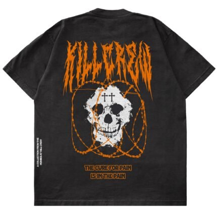 Relaxed Fit Barbarian T-Shirt - Black