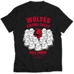 killcrew Wolves Among Sheep T-Shirt V2 Black